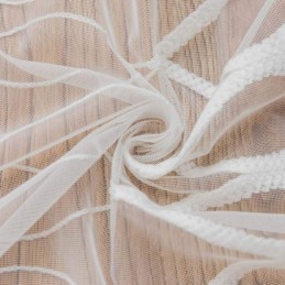 Moderne Eenvoudige Transparante Gordijnen Op Maat Gemaakt Gordijn Geometrie Jacquard Woonkamer Studeerkamer Stof