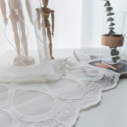 Moderne Eenvoudige Transparante Gordijnen Op Maat Gemaakt Gordijn Geometrie Jacquard Woonkamer Studeerkamer Stof