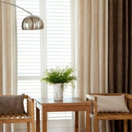 Europees Pastoraal Gordijn Op Maat Gemaakt Gordijn Effen Kleur Dikke Stiksels Gordijnen