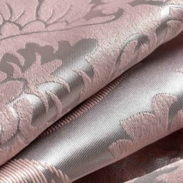 Europees Landelijk Gordijn Op Maat Gemaakt Gordijn Roze Jacquard Slaapkamer Verduisteringsstof