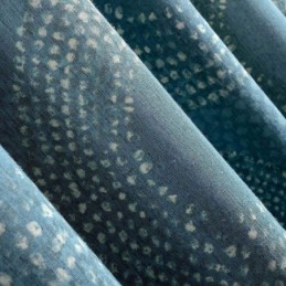 Amerikaans Antiek Gordijn Op Maat Gemaakt Gordijn Blauwe Cirkel Bedrukt