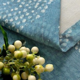 Amerikaans Antiek Gordijn Op Maat Gemaakt Gordijn Blauwe Cirkel Bedrukt