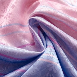 Moderne Jacquardgordijnen, Gradiënt Kleurrijke Streepgordijnen, Op Maat Gemaakt Gordijn Voor Meisjeskamer