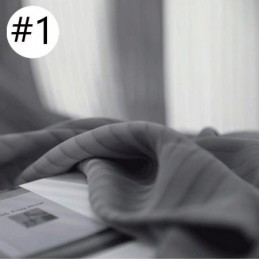 Gestreepte Transparante Gordijnen Voor Woondecoraties, Moderne Tule Gordijnen, Op Maat Gemaakte Gordijnen Voor De Woonkamer