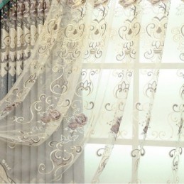 Moderne Bloemengordijnen...