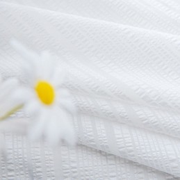 Moderne Voile Tule Gordijnen Op Maat Gemaakt Gordijn Effen Wit Transparant Voor Woonkamer