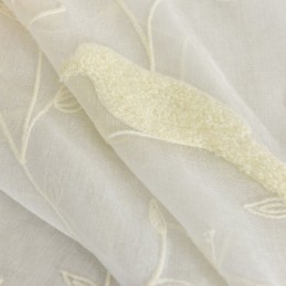 Geborduurd Tule Gordijn Op Maat Gemaakt Gordijn Met Vogelmotief Voor Woonkamer/Slaapkamer