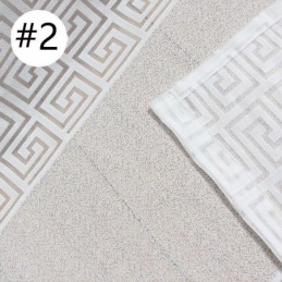 Geometrische Transparante Gordijnen Voor Woonkamer En Slaapkamer