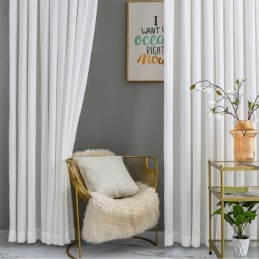 Witte Tule Gordijnen...