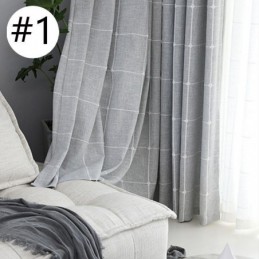 Geruite Verduisteringsgordijnen, Thermisch Geïsoleerde Verduisteringsgordijnen