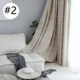 Geruite Verduisteringsgordijnen, Thermisch Geïsoleerde Verduisteringsgordijnen