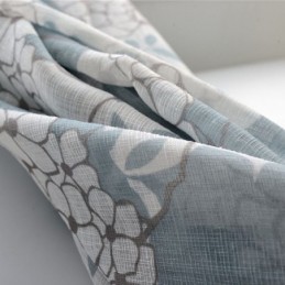 Bedrukte Bloemengordijnen Van Tule Voor Woonkamer En Slaapkamer