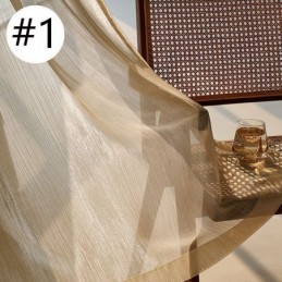 Modern Jacquard Raamscherm Tule Gordijn Op Maat Gemaakt Gordijn Voor Woonkamer Slaapkamer