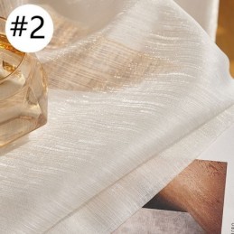 Modern Jacquard Raamscherm Tule Gordijn Op Maat Gemaakt Gordijn Voor Woonkamer Slaapkamer