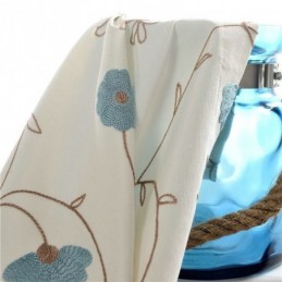 Japanse Eenvoudige Gordijnen Op Maat Gemaakt Gordijn Vers Borduurwerk