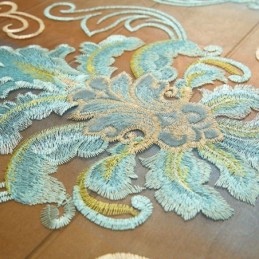 Europees Elegant Transparant Gordijn Op Maat Gemaakt Gordijnpaneel Voor Woonkamer Slaapkamer