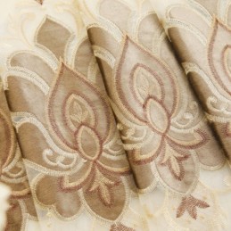 Europees Geborduurd Raamgordijn Op Maat Gemaakt Gordijn Prachtige Bloemengordijnen Voor Woonkamer Villa Hall