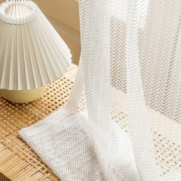 Visgraat Tule Gordijnen...