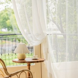 Visgraat Tule Gordijnen Raamscherm Voor Woonkamer Slaapkamer