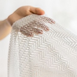 Visgraat Tule Gordijnen Raamscherm Voor Woonkamer Slaapkamer