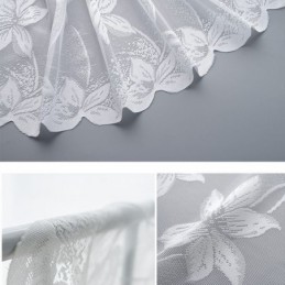 Bloemen Tule Gordijnen Delicate Schermen Gordijnen Voor Slaapkamer Woonkamer