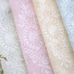 Ademend, Transparant Gordijn Op Maat Gemaakt, Decoratief Tule Voile Voor De Woonkamer.