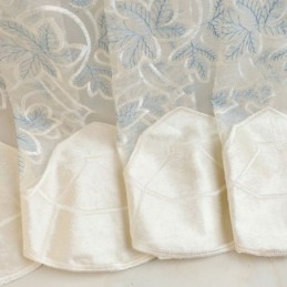 Luxe Tule Gordijn Op Maat Gemaakt Gordijn Bloemen Geborduurd Voile Voor Woonkamer