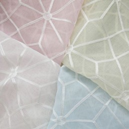 Decoratief Raamscherm Geborduurd Transparant Gordijn Op Maat Gemaakt Gordijn Voor De Woonkamer