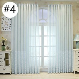 Decoratief Raamscherm Geborduurd Transparant Gordijn Op Maat Gemaakt Gordijn Voor De Woonkamer