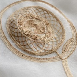 Ronde Borduurwerk Transparante Gordijnen Voor Woonkamer/Slaapkamer