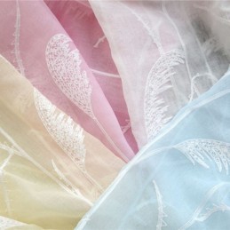 Decoratieve Raamschermen Geborduurde Tule Gordijnen Voor De Woonkamer