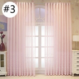 Decoratief Raamscherm Met Geborduurde Visschubben, Transparant Gordijn Op Maat Voor De Woonkamer