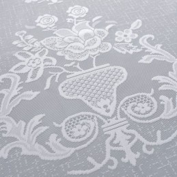 Geborduurd Bloemen Tule Schermgordijn Op Maat Gemaakt Gordijn Luxe Transparante Voile Gordijnen