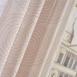 Ronde Bedrukte Transparante Gordijnen Voor Woonkamer/Slaapkamer