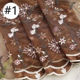 Decoratieve Raamschermen Geborduurde Tule Gordijnen Voor De Woonkamer