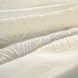 Tule Gordijnen Met Geborduurde Bloemen, Transparant Raamscherm Voor Woonkamer En Slaapkamer