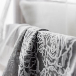 Modern Bloemmotief Gordijn Op Maat Gemaakt Gordijn Tule Raam Transparant Voor Woonkamer Slaapkamer