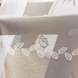 Modern Bloemmotief Gordijn Op Maat Gemaakt Gordijn Tule Raam Transparant Voor Woonkamer Slaapkamer