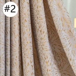 Moderne Gordijnen Op Maat Gemaakt, Verduisterend Jacquardgordijn Voor De Woonkamer