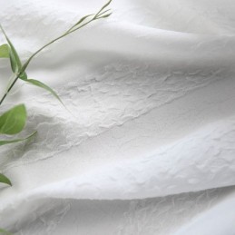 Witte Transparante Gordijnen, Geplooide Gekreukte Raampanelen