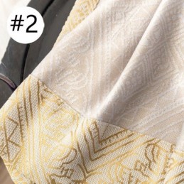 Luxe Geometrische Gordijnen Op Maat Gemaakt Jacquard Verduisteringsgordijnen Voor Woonkamer Slaapkamer