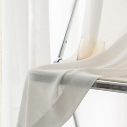 Moderne Witte Tule Gordijn Op Maat Gemaakt Gordijn Met Veren Voor De Woonkamer