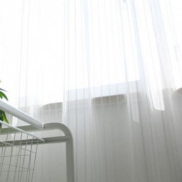 Moderne Geborduurde Voile Gordijnen, Nordic Tule Gordijnen, Op Maat Gemaakt Gordijn Voor De Woonkamer