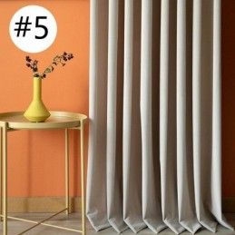 Nordic Style Solid Hotel Flanel Verduisteringsgordijn Gordijn Op Maat