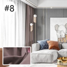 Nordic Style Solid Hotel Flanel Verduisteringsgordijn Gordijn Op Maat