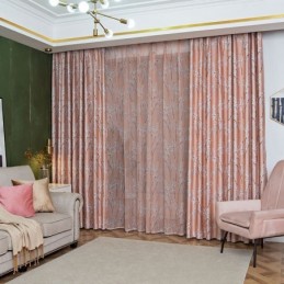 Verduisteringsgordijn Op Maat Gemaakt Gordijn Amerikaanse Stijl Plantenprint