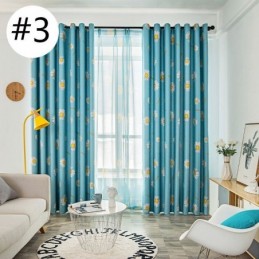 Verduisteringsgordijn Op Maat Gemaakt Gordijn Amerikaanse Bloemenprint