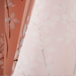 Gordijn Op Maat Gemaakt Gordijn Amerikaanse Stijl Plantenprint Semi-Verduisterend