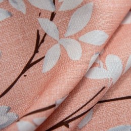 Gordijn Op Maat Gemaakt Gordijn Amerikaanse Stijl Plantenprint Semi-Verduisterend