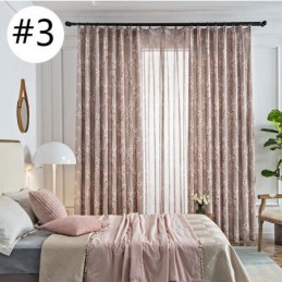 Gordijn Op Maat Gemaakt Gordijn Amerikaanse Stijl Plantenprint Semi-Verduisterend